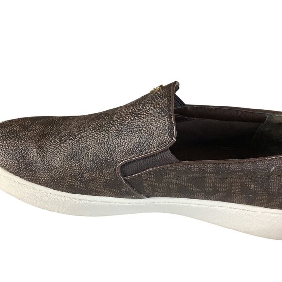 Michael Michael Kors Keaton Slip on Sneakers Women's Shoes Brown Size 7M - Picture 12 of 12